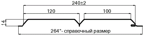 Фото: Софит Lбрус-15х240 (ПЭ-01-2004-0.45) в Лосино-Петровском