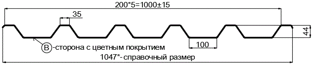 Фото: Профнастил Н60 х 845 - B (PURMAN-20-3005-0.5) в Лосино-Петровском