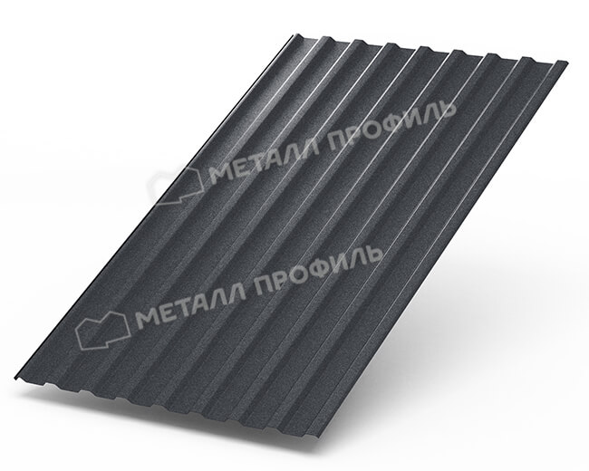 Фото: Профнастил МП20 х 1100 - R (Steelmatt-20-7024-0.4±0.08мм) в Лосино-Петровском