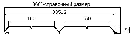 Фото: Сайдинг Lбрус-XL-Н-14х335 (PURMAN-20-Galmei-0.5) в Лосино-Петровском