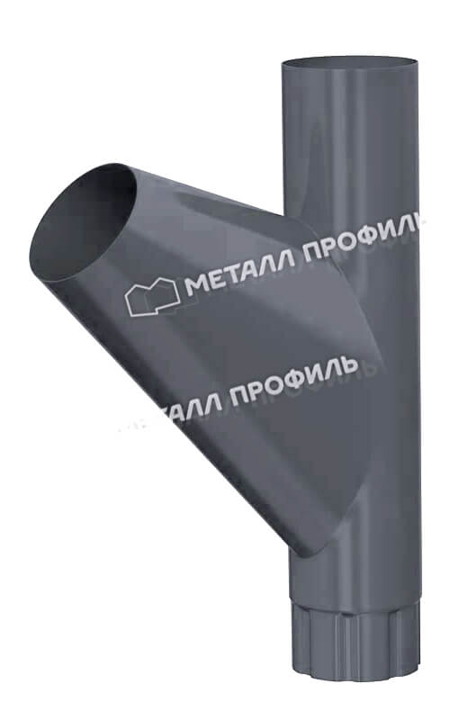 Тройник трубы Foramina Freeze D100 (FRZ_D-01-GreyGrey-0.5) в Лосино-Петровском