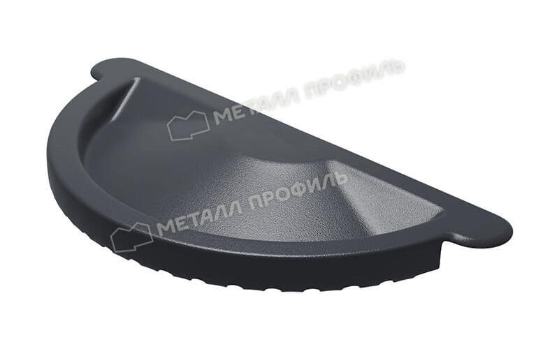 Заглушка желоба D125 Foramina Freeze (FRZ_D-01-GreyGrey-0.6) в Лосино-Петровском